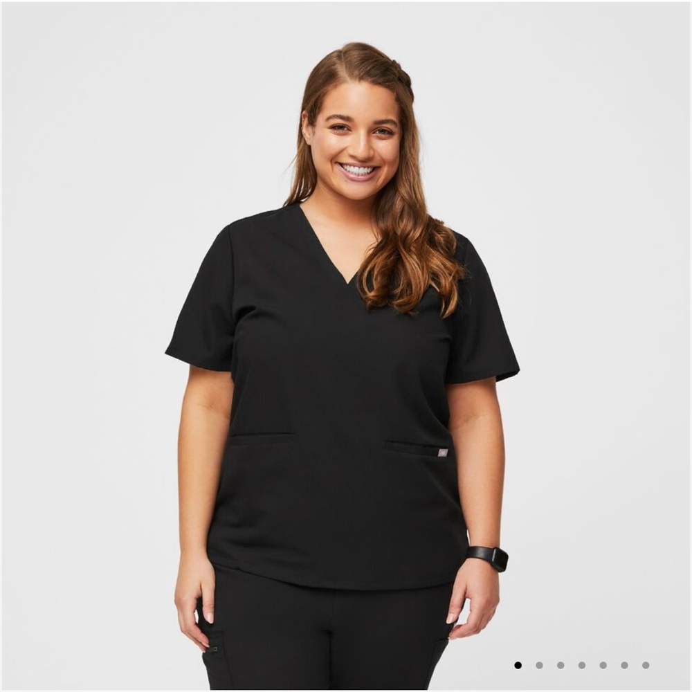 Figs Casma Scrubs Top